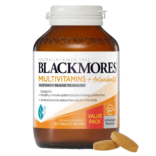 Blackmores Sustained Release Multi + Antioxidants Tab X 180 綜合維他命＋抗氧化劑