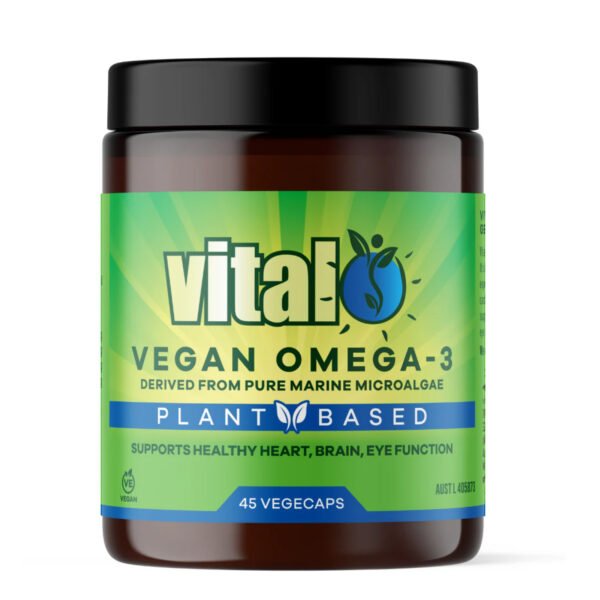 Vital Plant Based Nutrient Vegan Omega-3 Vege Cap X 45 素食Omega-3