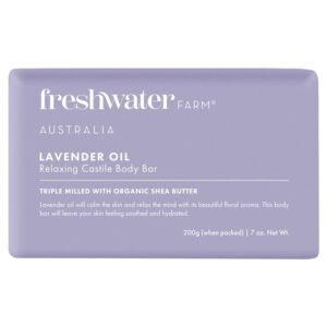 Freshwater Farm  Lavender Oil Body Bar 薰衣草精油舒緩香皂